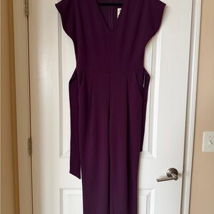 Express Deep Purple Women's Jumpsuit